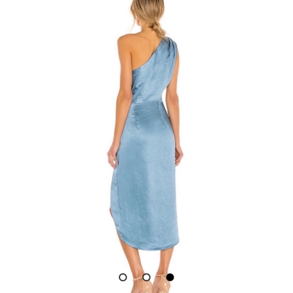 NWT REVOLVE X ELLIATT CASSINI ONE SHOULDER MIDI GOWN - Picture 4 of 7